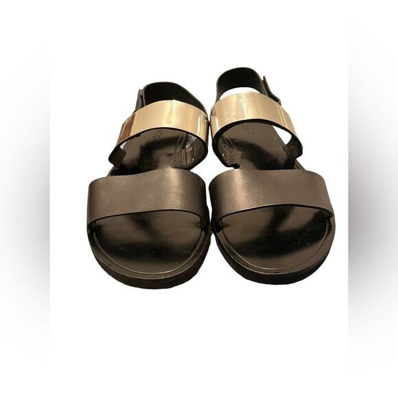 Vince Black and Silver Sandals - Picture 7 of 10